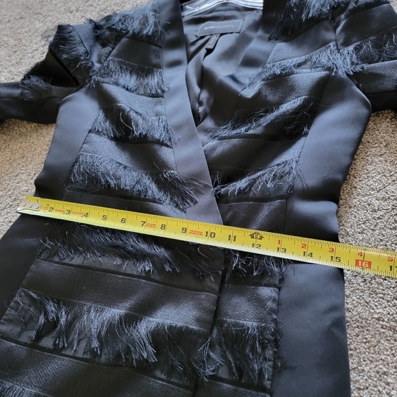 BCBGMAXAZRIA Black Anica Gring Jacket/Dress  Size XS - Picture 15 of 17